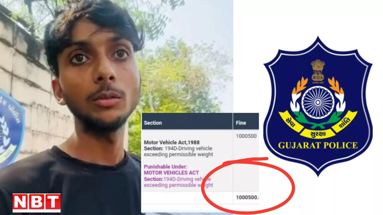 बिना हेलमेट के बाइक चलाने पर पुलिस ने काटा था चालान, 10 लाख रुपये का मेमो आने पर उड़े परिवार के होश