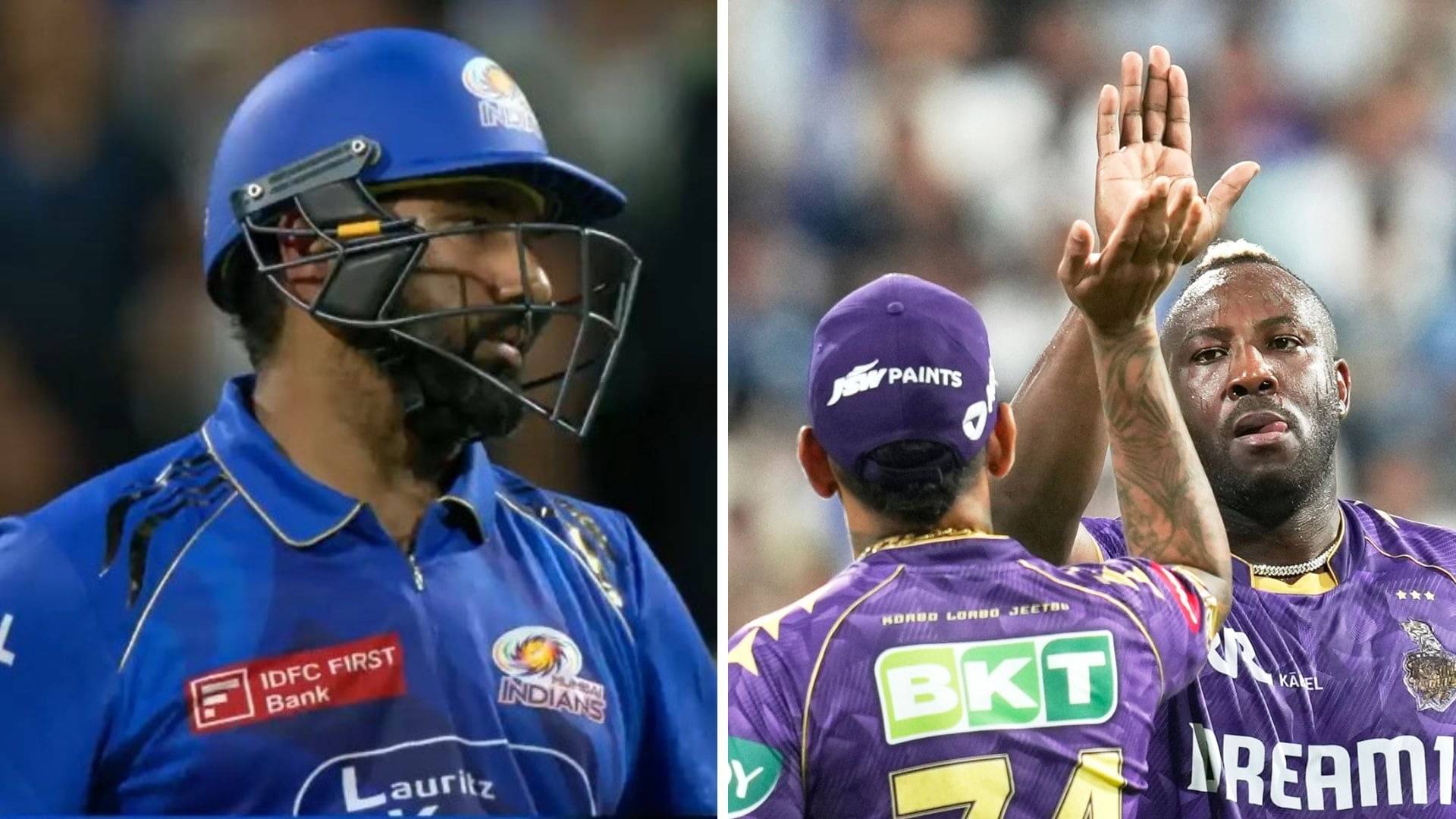IPL 2025: Rohit Sharma’s Struggles Continue vs KKR as MI’s Impact Player Fails to Light Up Wankhede