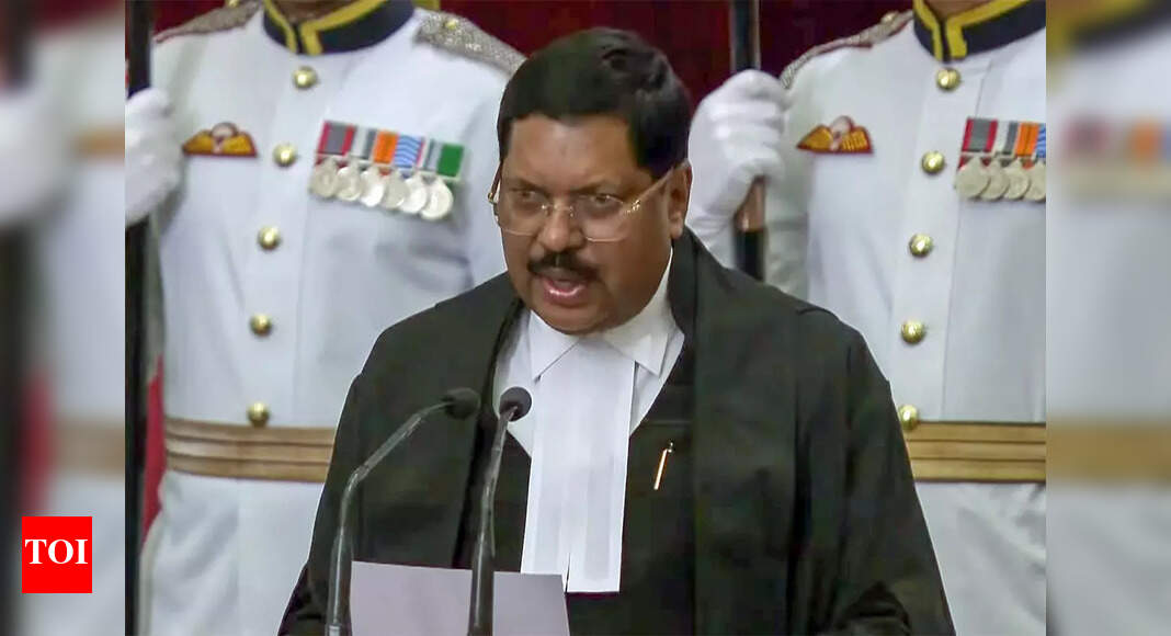 BR Gavai sworn in as 52nd CJI; President’s 14 posers his 1st test