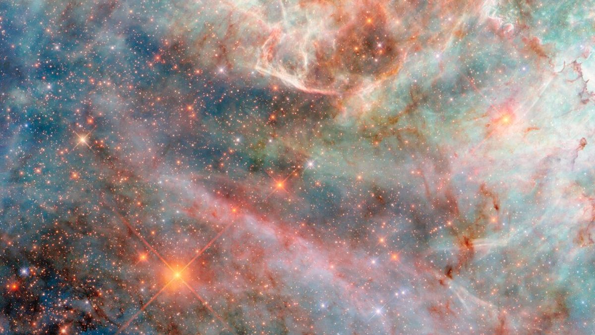 Space photo of the week: Cotton candy clouds shine in one of Hubble’s most beautiful images ever