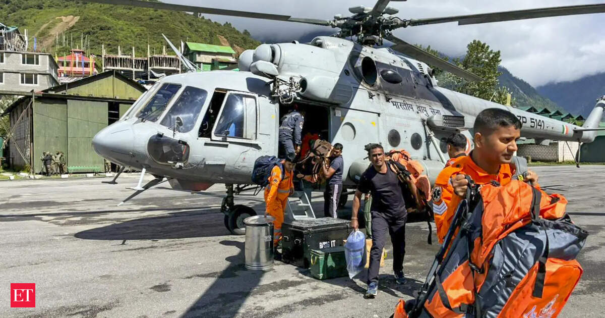 Sikkim: 48 airlifted from landslide-hit Chaten