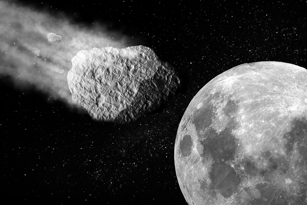 Chances of City-Killer Asteroid Impacting the Moon Raised from 3.8 to 4.3 Percent