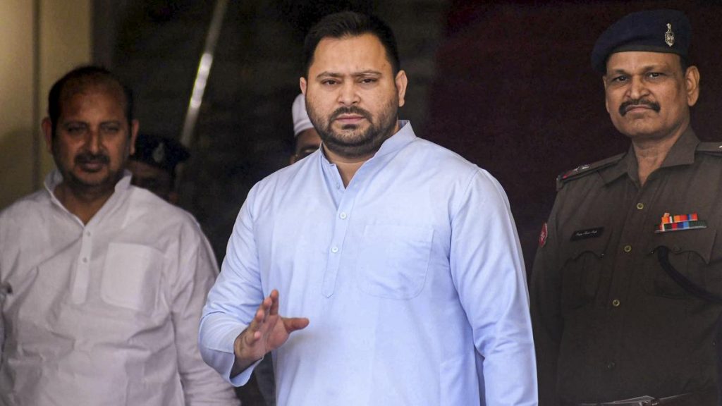 Firing outside RDJ leader Tejashwi Yadav’s residence in Patna