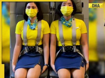 Why flight attendants sit on their hands during takeoff, landing; know here