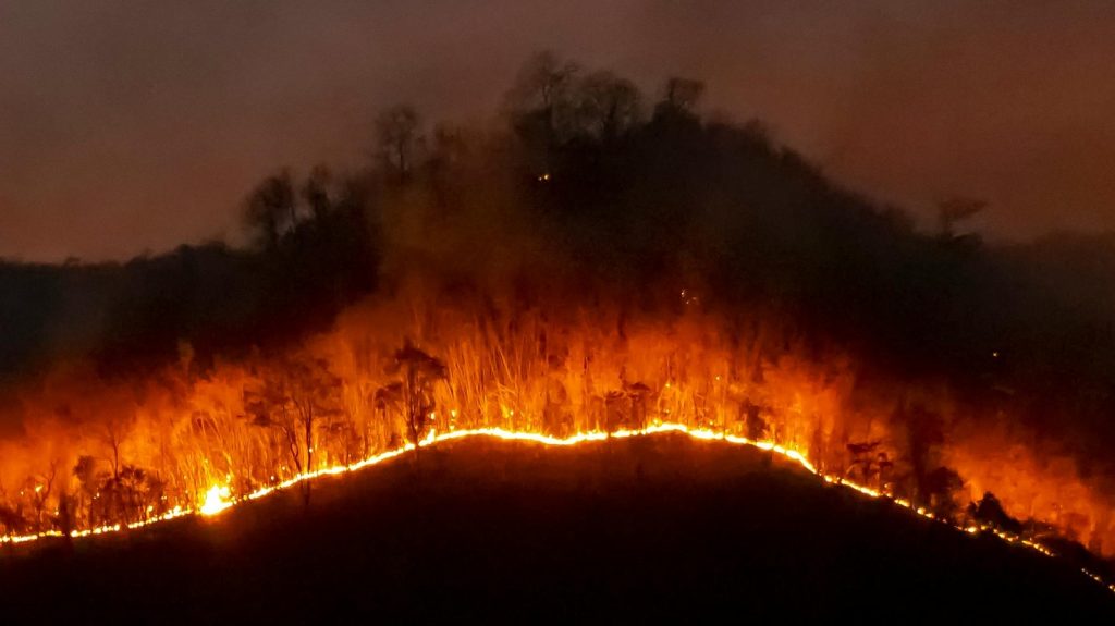 Pocatello fire: Wildfire breaks out near West Clark Street in Idaho, photos surface