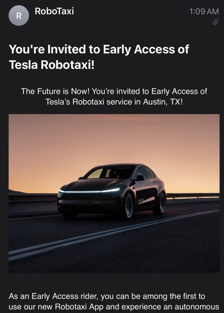 Tesla Robotaxi Invitations to Non-Employees for June 22 2025