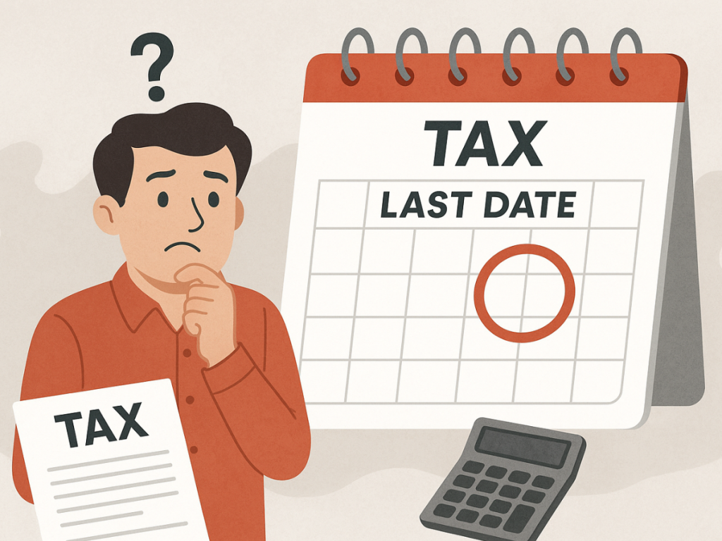 Deadline to pay FY24-25 tax is July 31 or Sept 15?