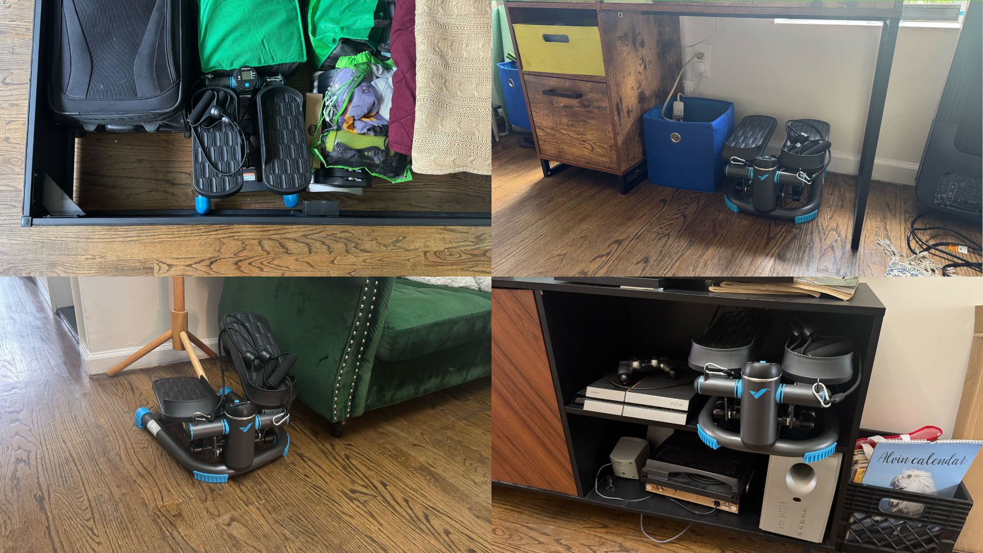 Three Places I Hid My Merach Mini Stepper in My Small Apartment (and Three That Failed)