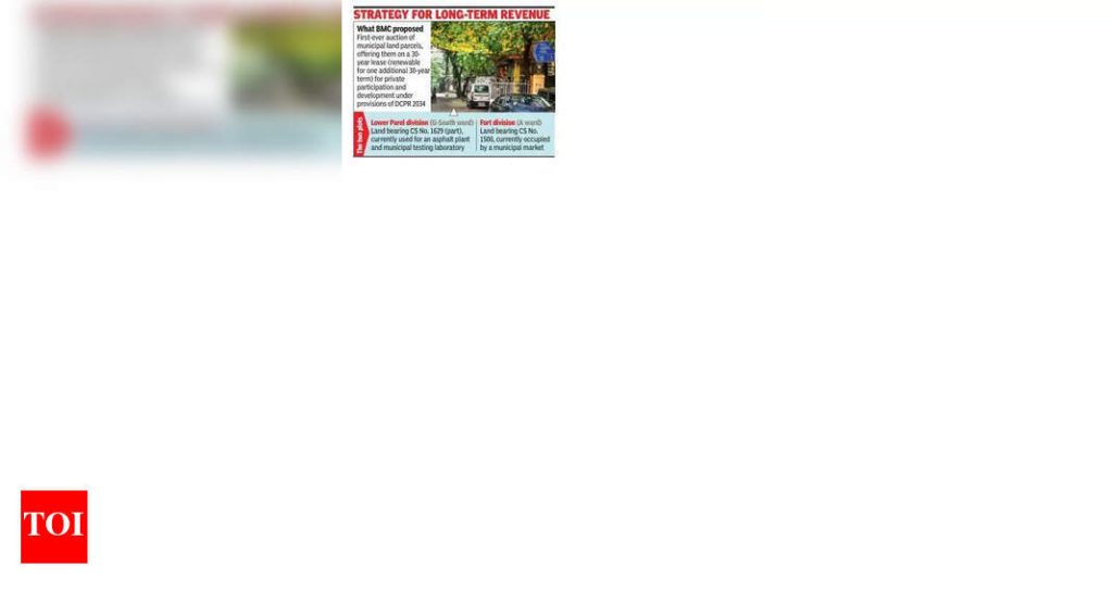 BMC plan to auction prime plots stalled as two govt bodies want to procure them