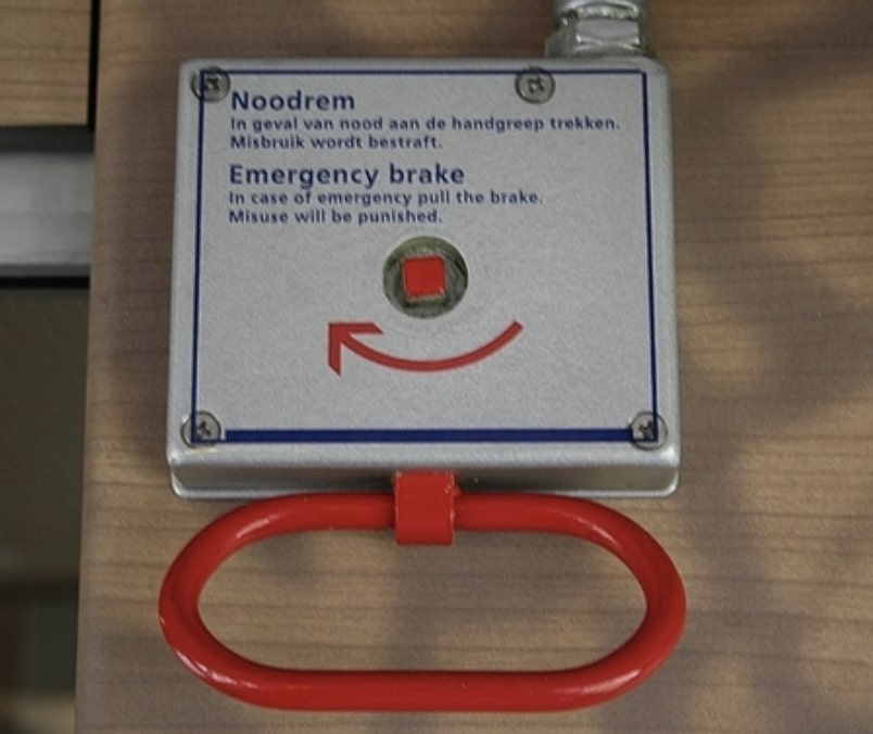Tesla Safety Monitor == Emergency Stop on Trains