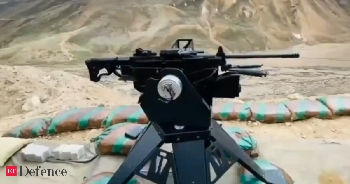 Indian Army is testing an AI machine gun that can detect, decide and destroy enemy on its own: Watch live demo