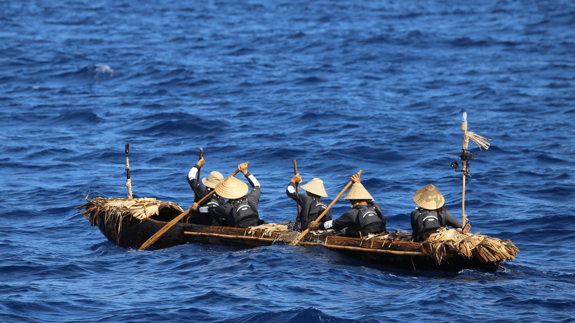 Ancient canoe replica recreates a 30,000-year-old voyage