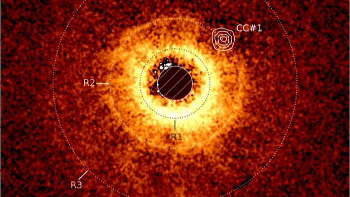 James Webb telescope discovers its first planet — a Saturn-size ‘shepherd’ still glowing red hot from its formation