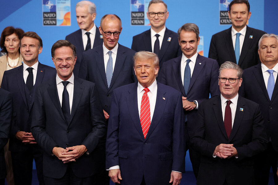 In Mideast and at NATO summit, Trump models norm-busting diplomacy