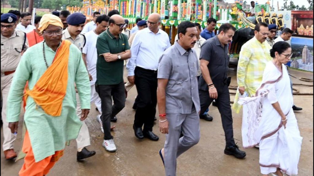 Personally supervised, says Mamata ahead of Rath Yatra at Digha’s Jagannath temple