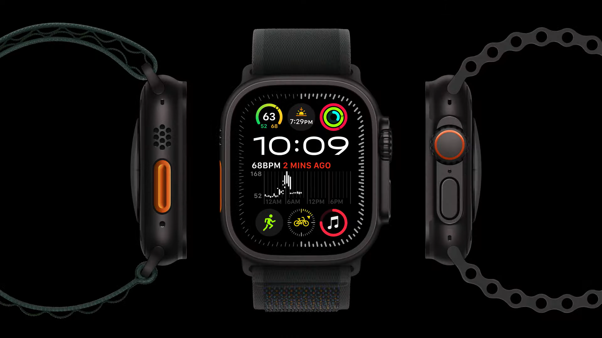 Get the gorgeous Apple Watch Ultra 2 in black for $70 off right now