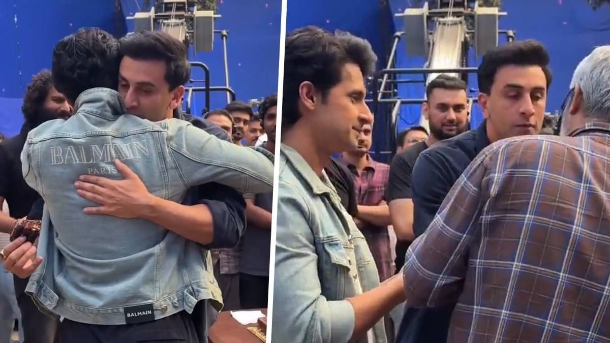 Ranbir Kapoor-Ravie Dubey Share A Warm Hug After Wrapping Ramayana Part 1 Shoot, Fans Hail ‘Ram-Laxman’ Moment | Watch