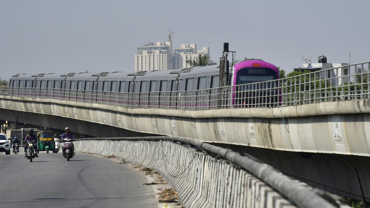 bengaluru-metro’s-purple-line-maintenance-work-completed