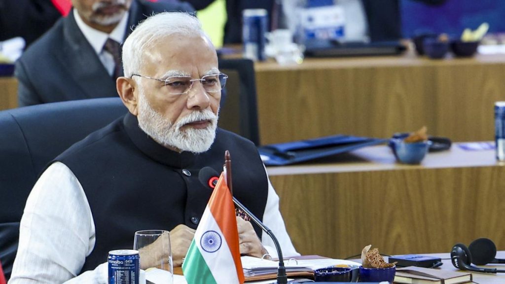 PM Modi Urges BRICS to Back Firm Sanctions on Terrorists