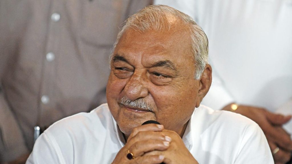 Hooda Urges Haryana Govt to File Contempt Case Over Court Order