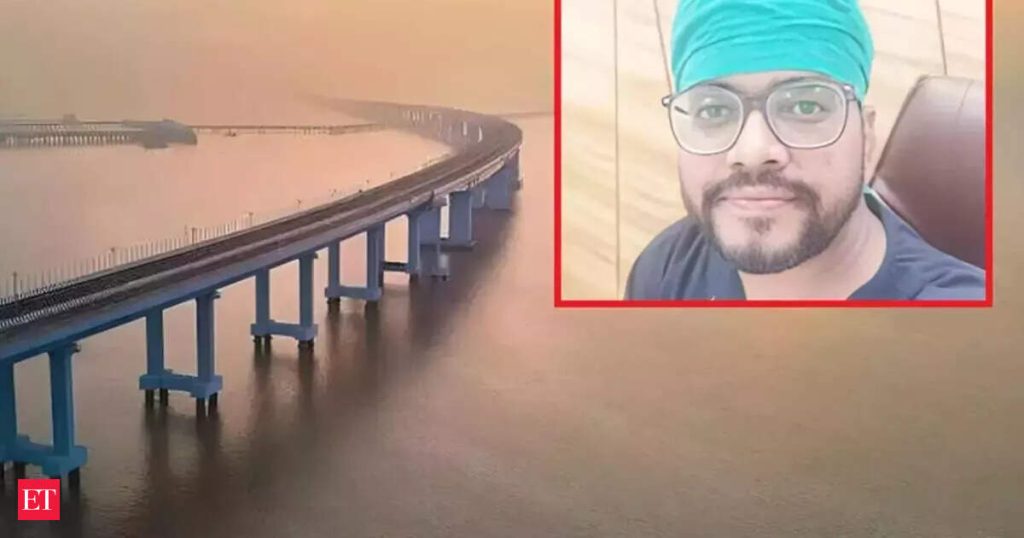 Mum doctor jumps off Atal Setu, Act caught on CCTV