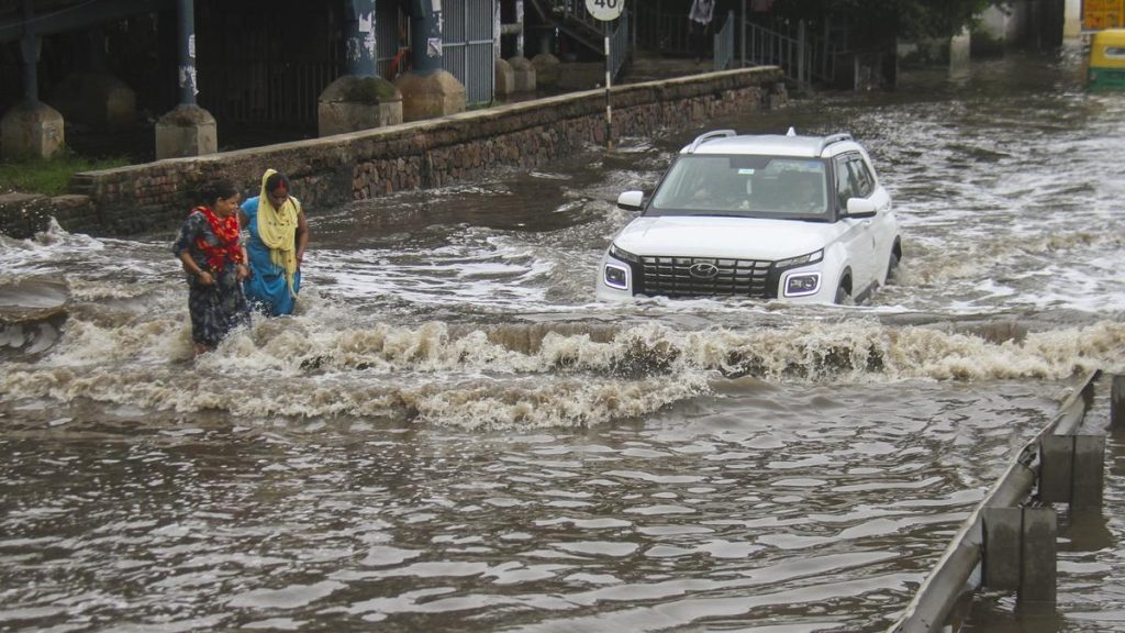 Gurugram weather: Heavy rainfall brings city to a standstill; WFH advised for corporate staff
