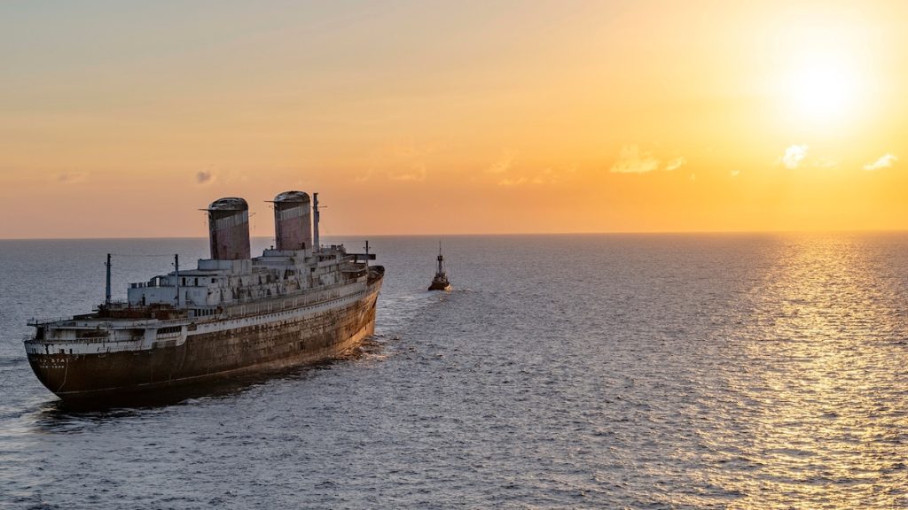 Meet the man who sinks the world’s biggest ships for a living