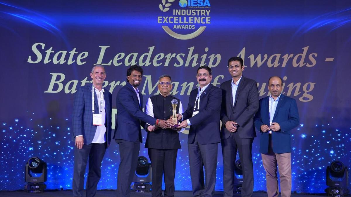 telangana-bags-award-for-leadership-in-battery-manufacturing