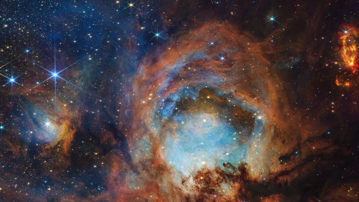 James Webb Space Telescope celebrates 3 years of science with dazzling ‘toe beans’ image of Cat’s Paw Nebula