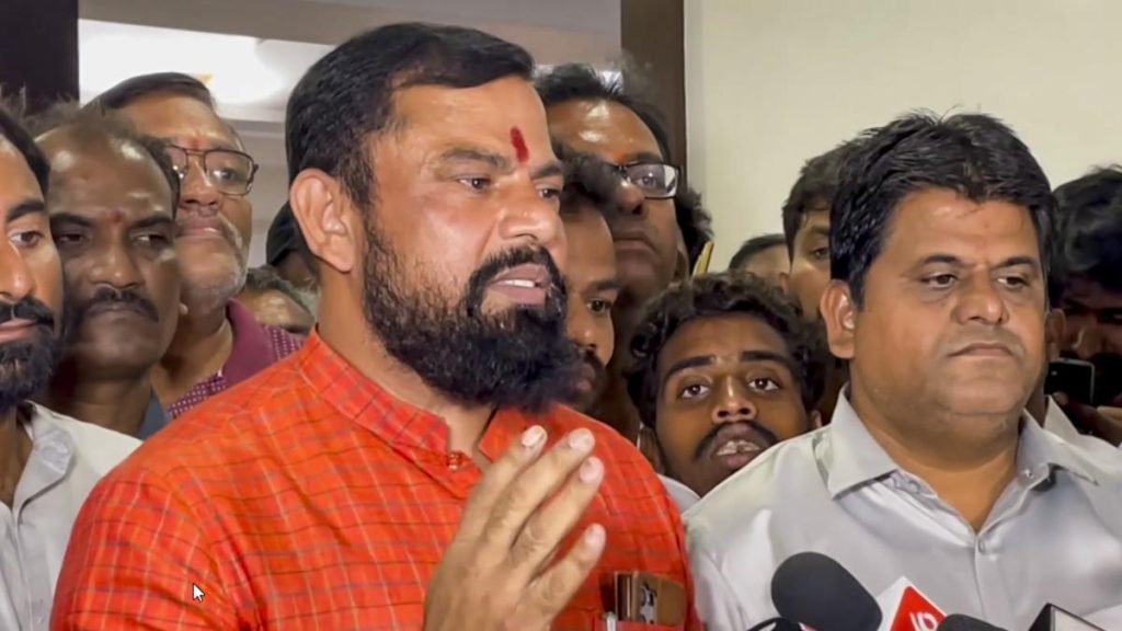 BJP Accepts Resignation of Hyderabad MLA Raja Singh
