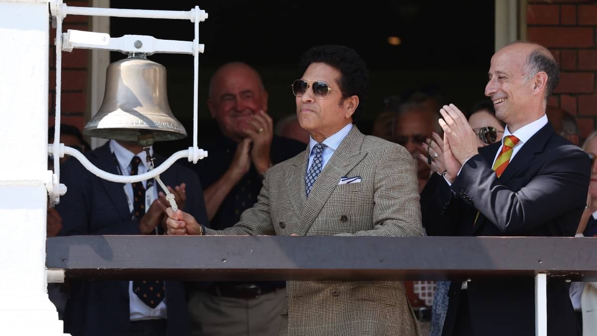 Sachin Tendulkar Rings The Iconic Lord’s Bell To Kickstart India vs England Showdown For The First Time, Joins Elite List
