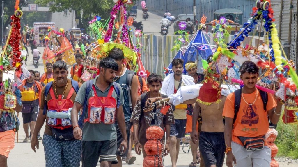 Thousands of devotees in U.P. embark on Kanwar Yatra amid tight security
