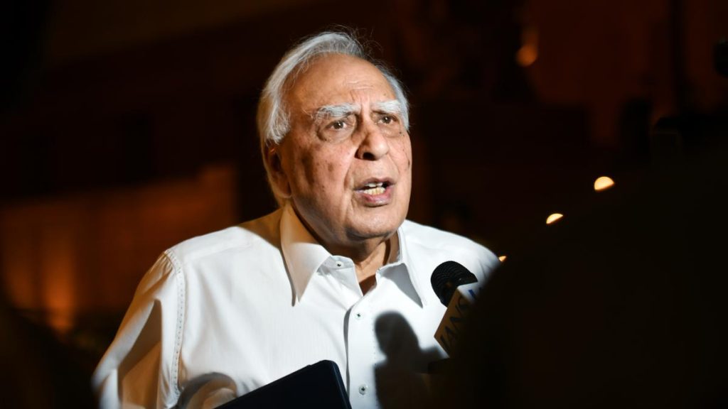 Opposition must tell govt — no support in Varma matter till inquiry set up against Yadav: Kapil Sibal