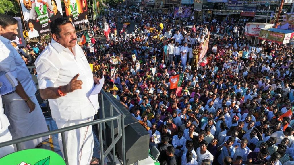 Debts increased under DMK regime: Edappadi K. Palaniswami