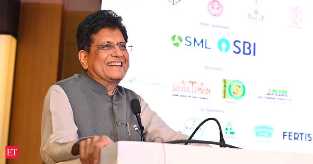 Piyush Goyal highlights India’s trade and exports across banking, MSMEs, aerospace, and infrastructure