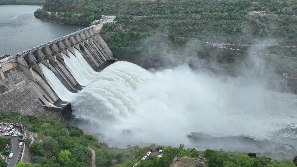 Srisailam Dam Gates Shut Amid Declining Water Inflows
