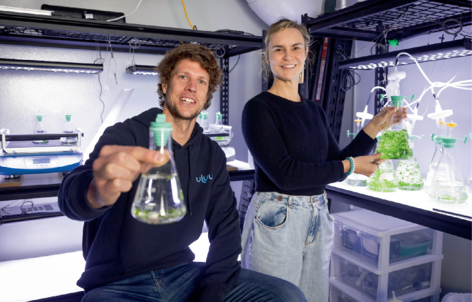 Ocean-grown bioplastics
