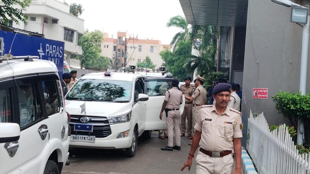 Prisoner admitted in private hospital shot dead in Patna