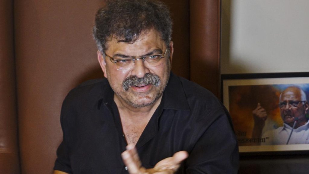 In midnight drama, police drag aside NCP(SP) MLA protesting detention of supporter