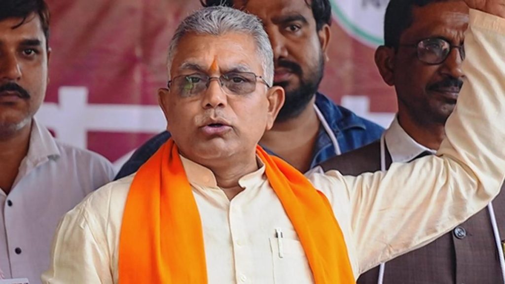 Former West Bengal BJP President Dilip Ghosh says party did not invite him to PM rally, gives it a miss