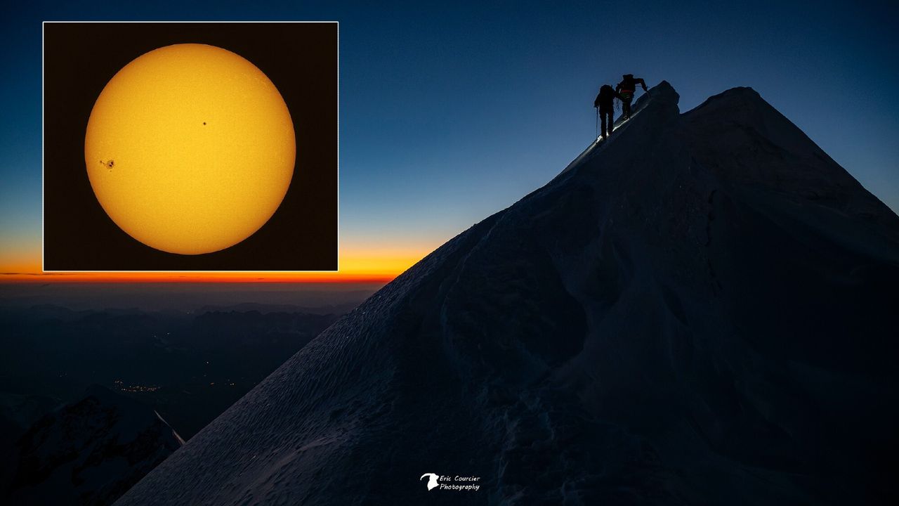 Record-breaking high-altitude shot of sun’s surface captured from one of Europe’s tallest mountains (photo)