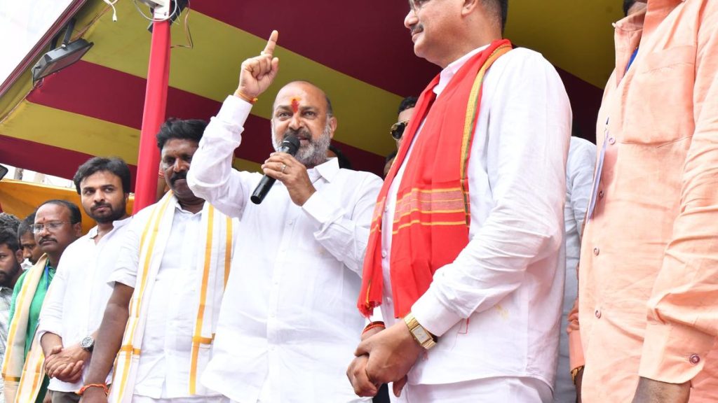 Don’t take Hindus for granted: Bandi Sanjay Kumar