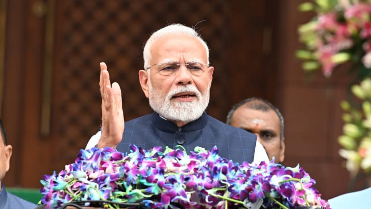 this-monsoon-session-is-like-a-‘vijay-utsav’,-pm-modi-says-hailing-operation-sindoor