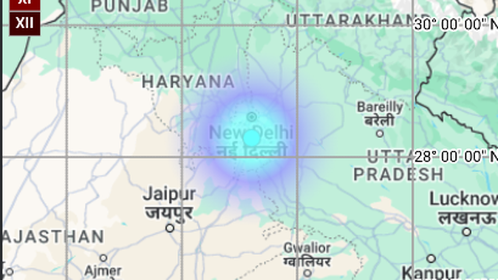 Earthquake hits Faridabad, tremors felt in Delhi-NCR