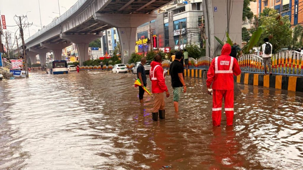 Hyderabad Rains: Cyberabad Firms Advised to Implement Work-From-Home on Tuesday