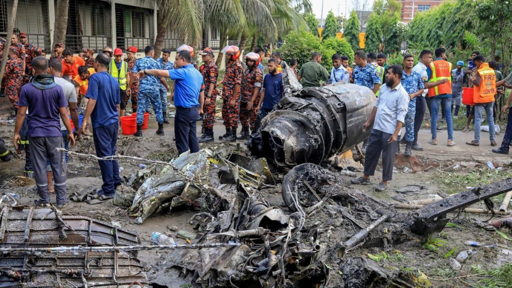 India Extends Support to Bangladesh Following Air Force Jet Crash in Dhaka