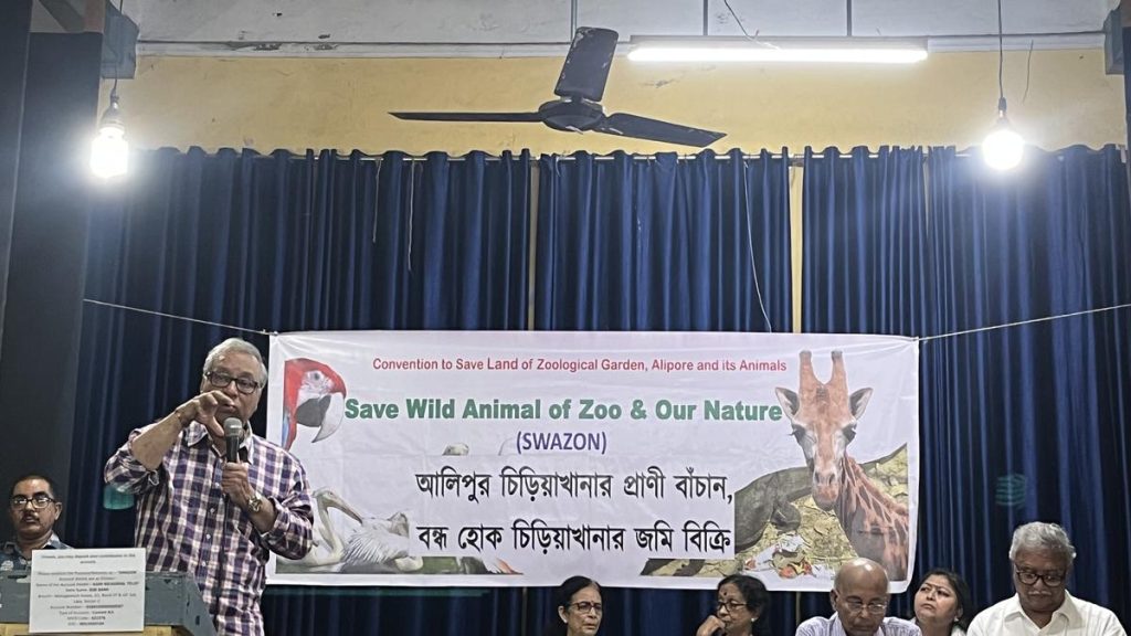 Former Trinamool MP Jawhar Sircar demands “answers” for animals missing from Alipore Zoo 