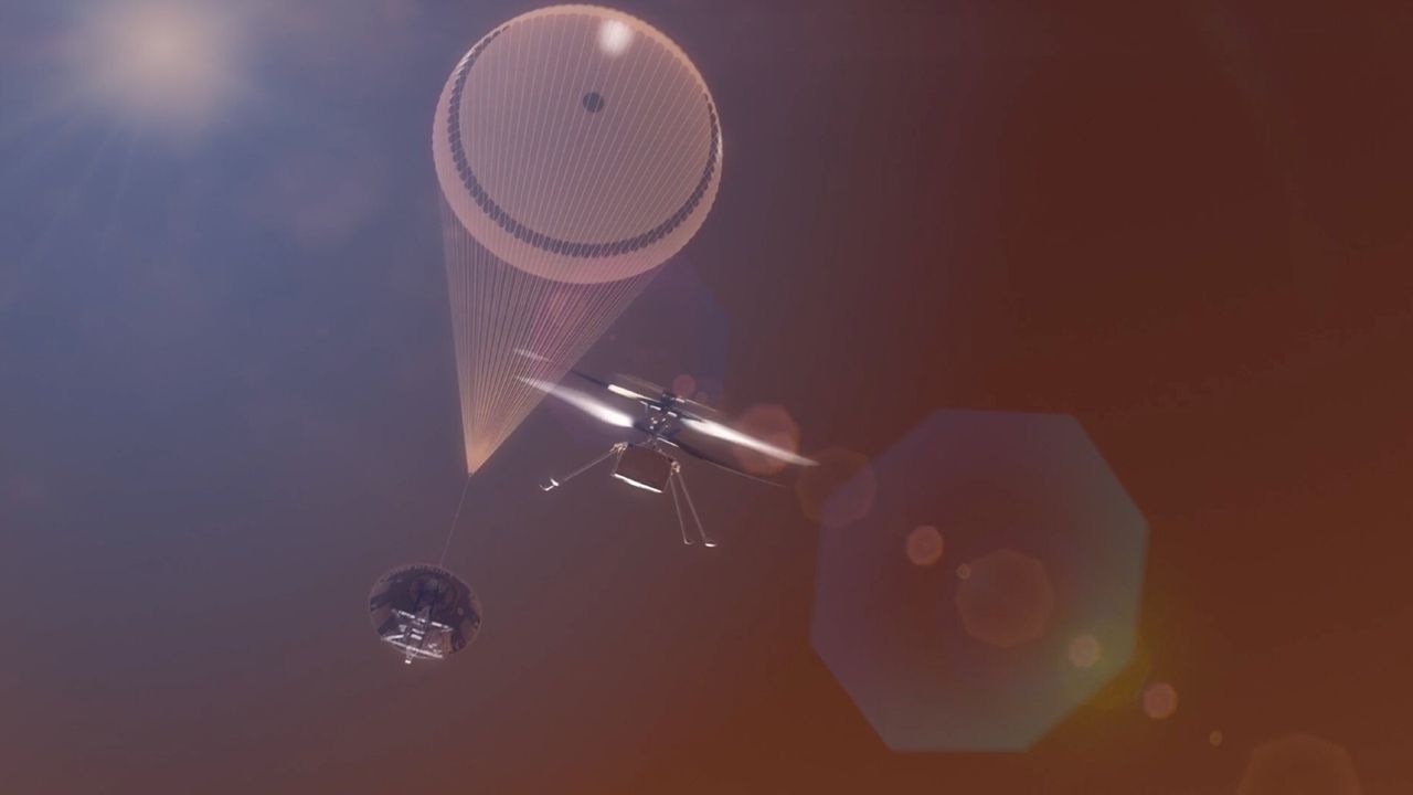 Wild new ‘Skyfall’ Mars mission would drop 6 scout helicopters onto the Red Planet from the air (video)