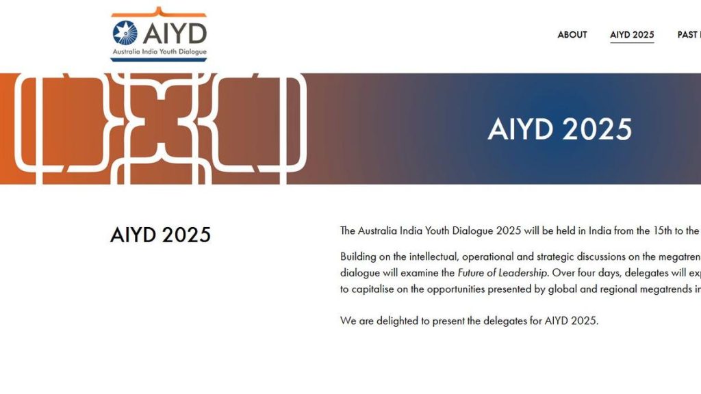 Australia-India Youth Dialogue announces delegates for 2025
