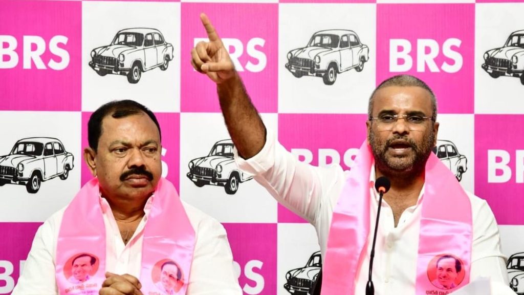 BRS Criticizes CM Over Partial Efforts to Enforce 42% BC Quota